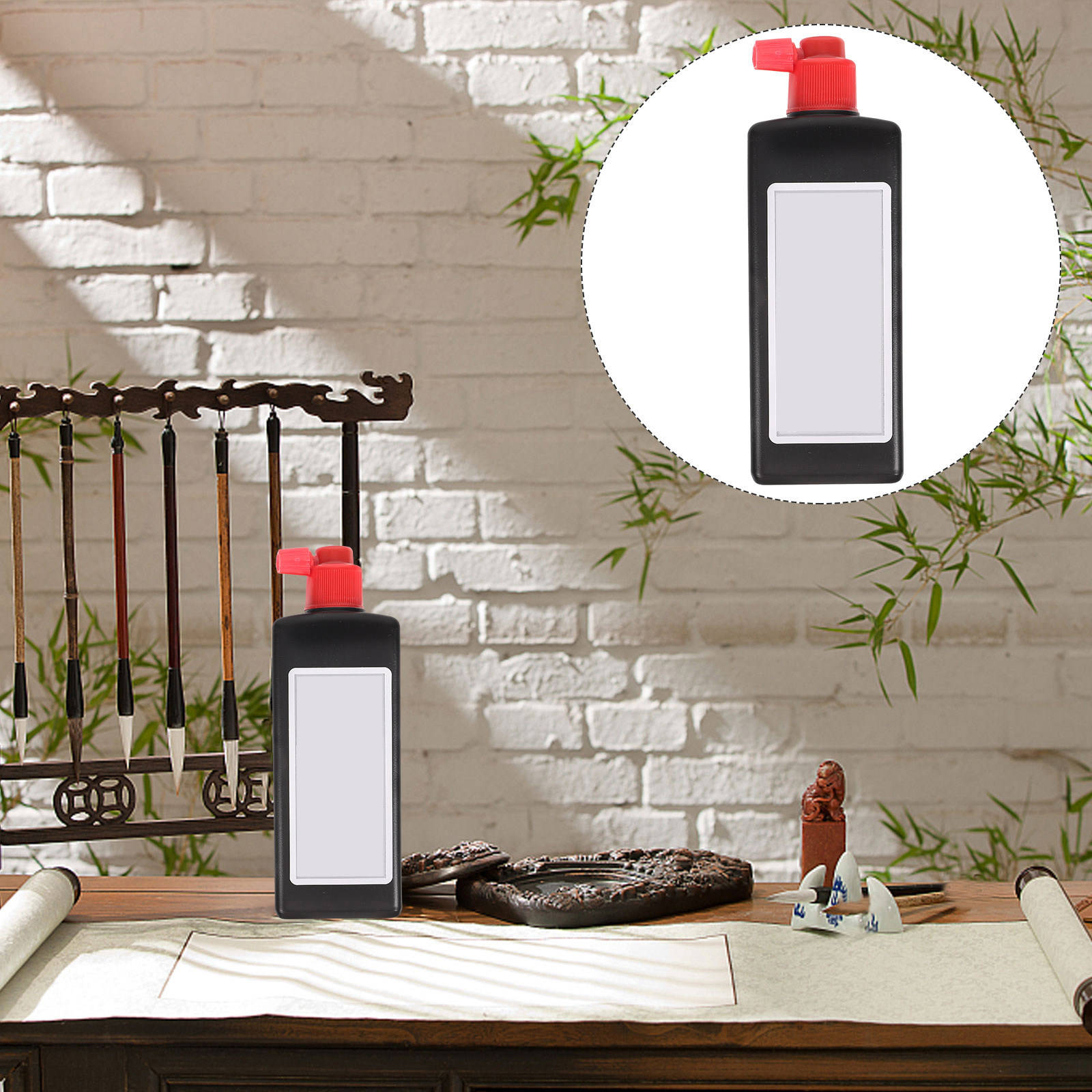 Smooth Flowing Chinese Calligr - Calligraphy Ink Bottle review and price