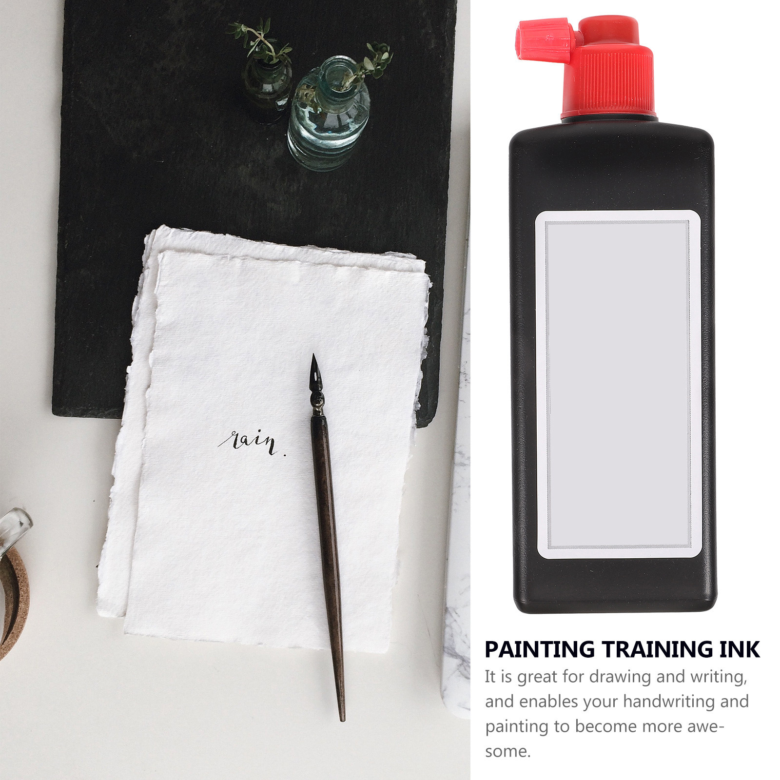 Smooth Flowing Chinese Calligr - Calligraphy Ink Bottle review and price