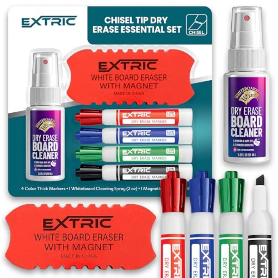 Dry Erase Markers Set, 4 White - Whiteboard Marker Set review and price