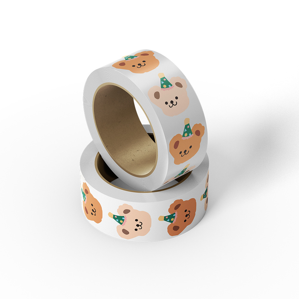 500Pcs Cute Bear Stickers Set  - Label Printer Tape review and price