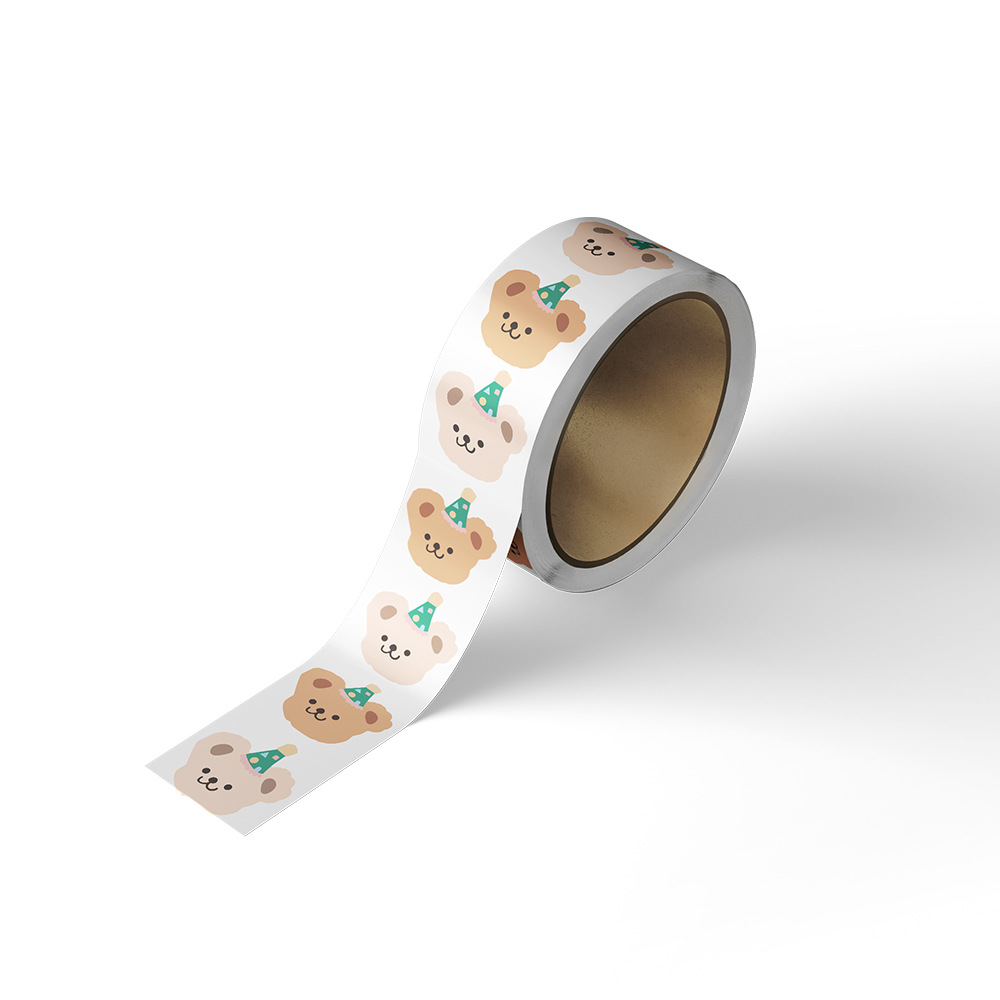 500Pcs Cute Bear Stickers Set  - Label Printer Tape review and price