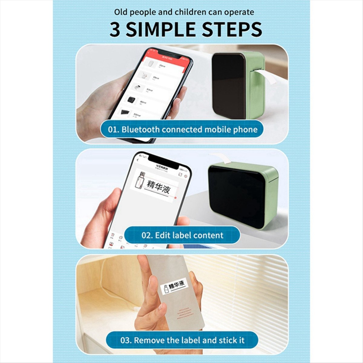 Fits for P15 Wireless Label Pr - Label Printer Tape review and price