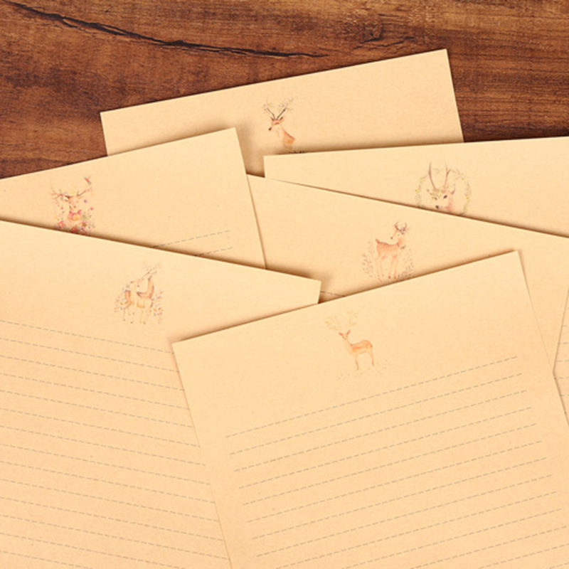 10 Envelopes, 10 Sheets of Let - Letter Envelope Kraft review and price