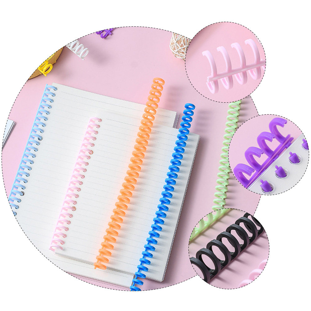 10Pcs Plastic Book Binding Spi - Binding Comb Plastic review and price