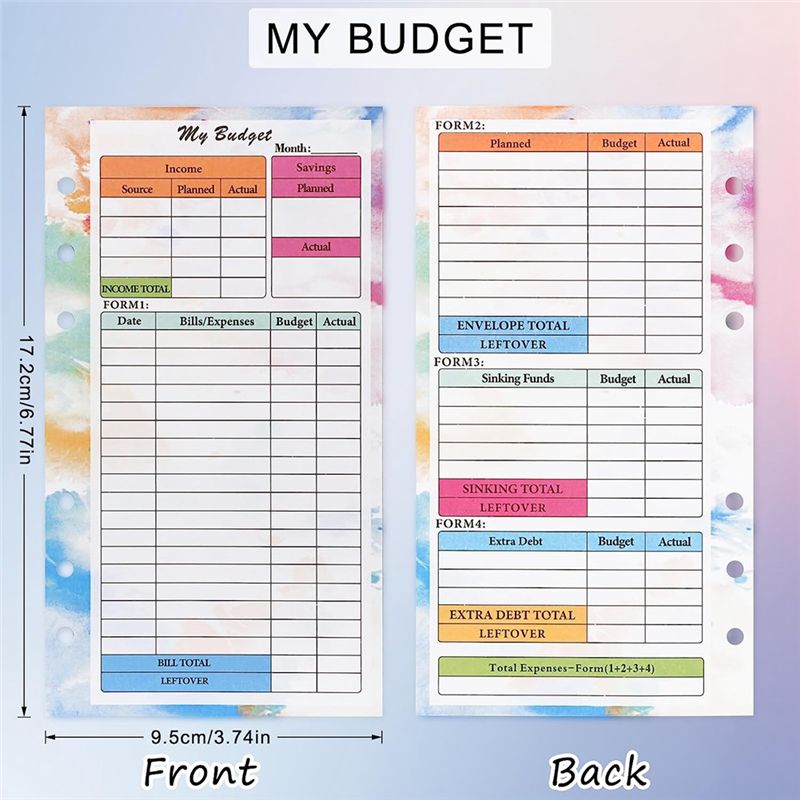 Latest ABBQ-A6 Budget Planner  - Planner Weekly Budget review and price