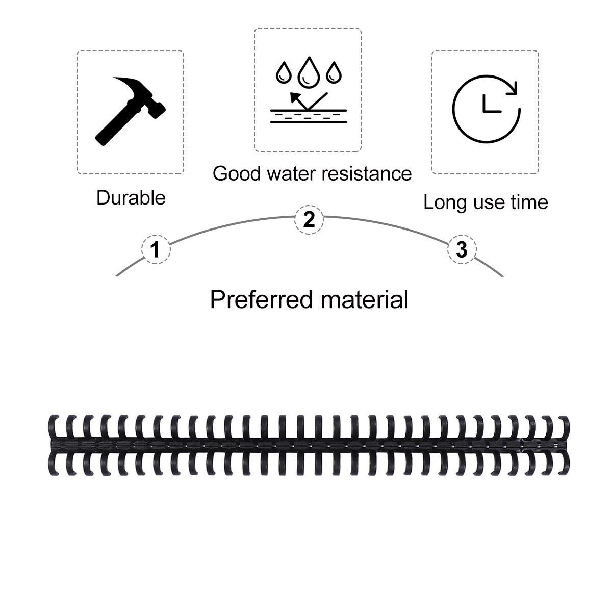 10Pcs Plastic Comb Binding Rin - Binding Comb Plastic review and price