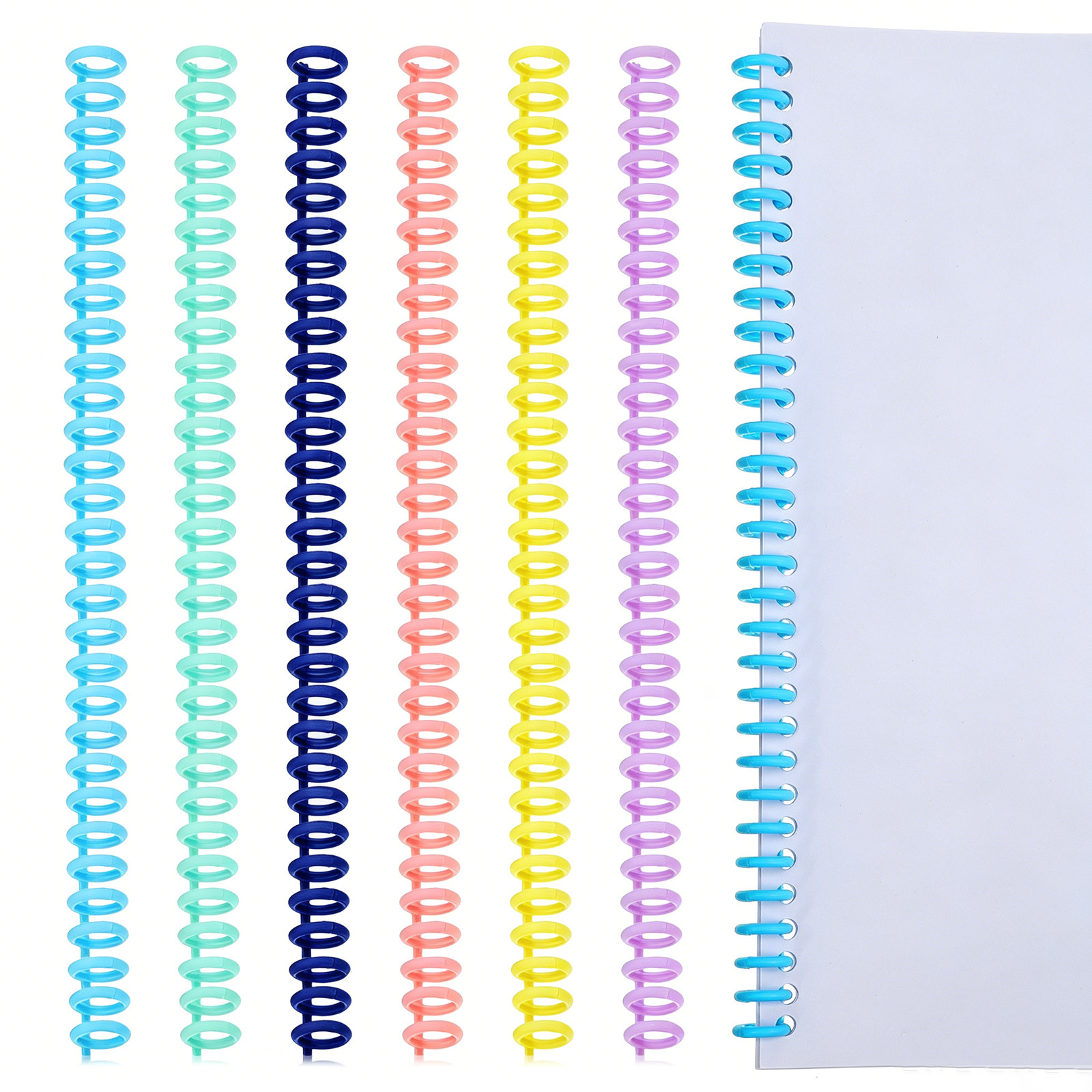 12Pcs Flexible Plastic Binding - Binding Comb Plastic review and price