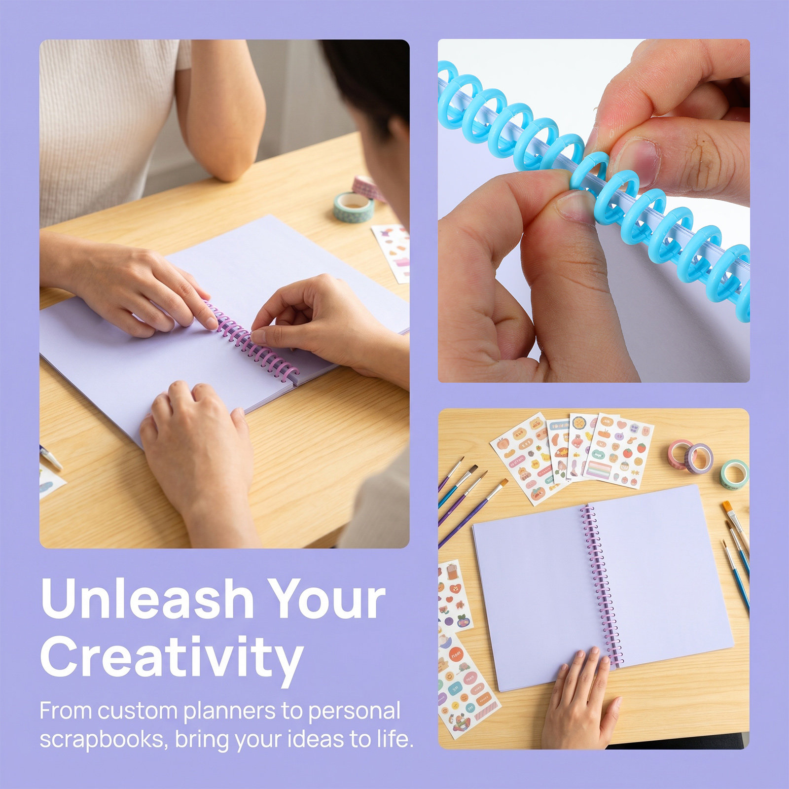 12Pcs Flexible Plastic Binding - Binding Comb Plastic review and price